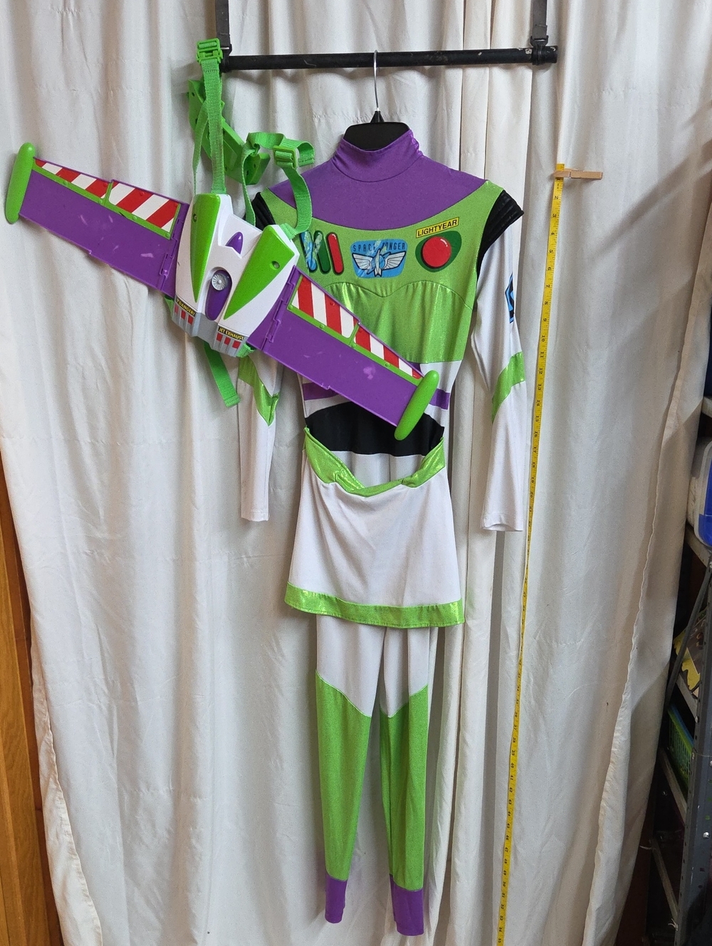Disney Toy Story Buzz Lightyear Vintage Wing Pack And Costume
